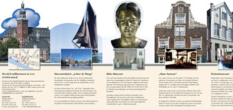 Museumsflyer Stadt Leer