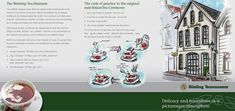 Museumsflyer Englisch