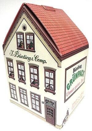 Teeverpackung Bünting Stammhaus