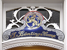 J. Bünting & Comp. Logo Schild